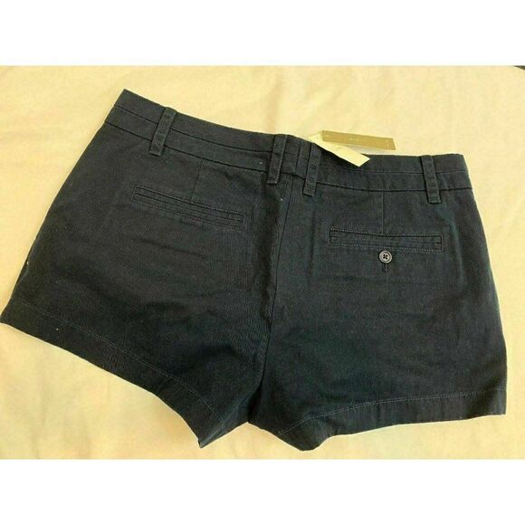 J Crew Womens New Solid Navy Blue Chino Shorts 10 - Picture 7 of 9